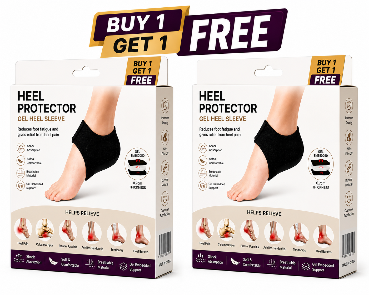 CushionFit Heel Protecter🔰
