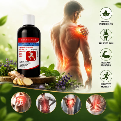 Japanese Pain Relief Oil - Buy 1 Get 1 Free