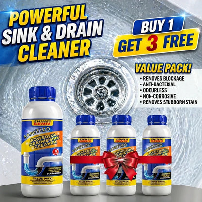 Powerful Drain & Sink Cleaner(BUY 1 GET 3 FREE)